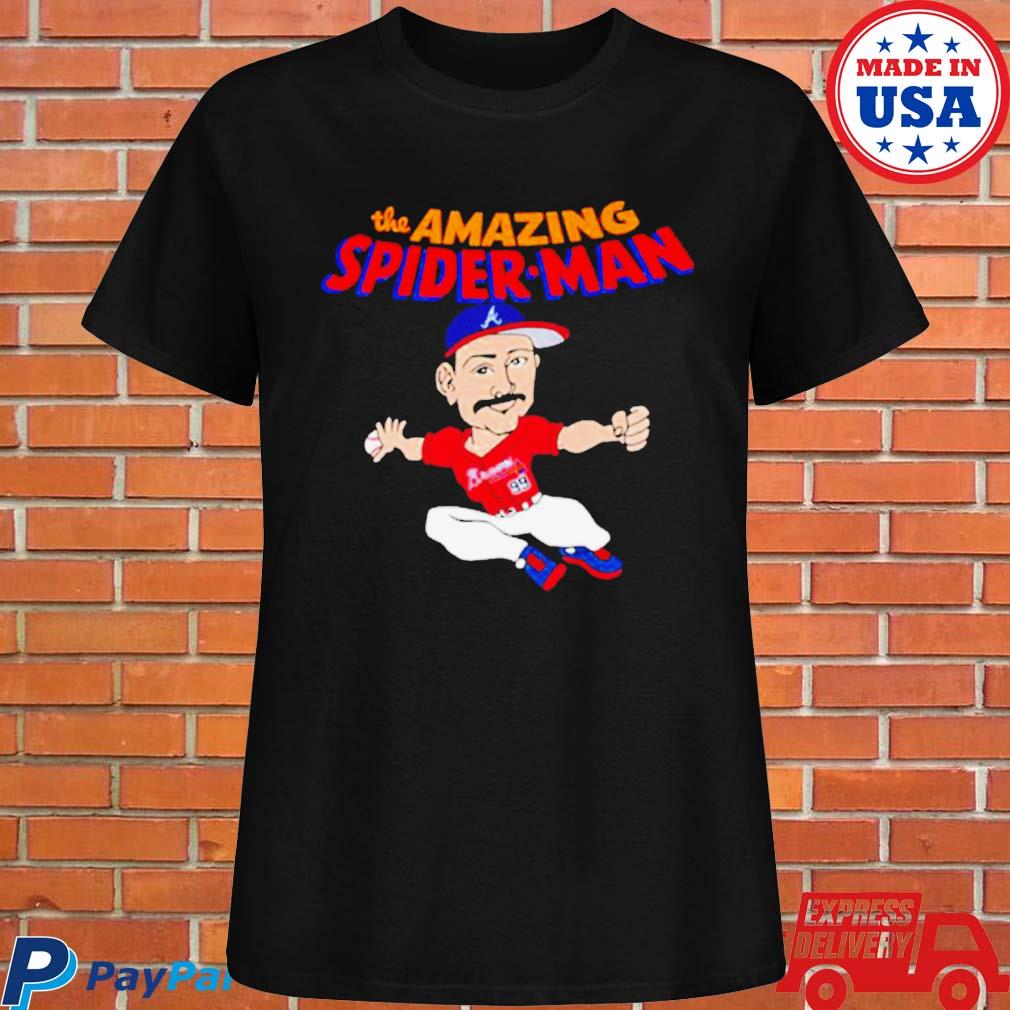 Spencer Strider Amazing Striderman Atlanta Braves Fan Gear T-Shirt