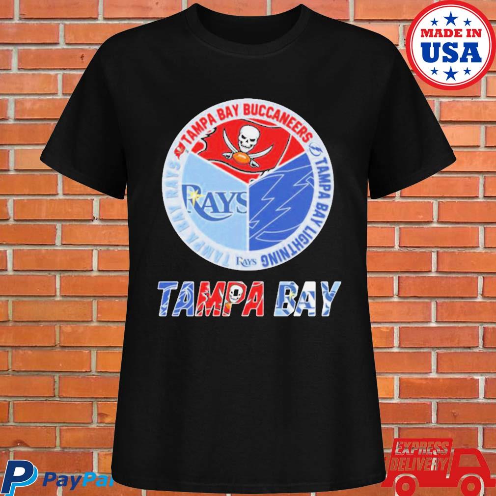 Official Tampa bay sport team tb buccaneers tb lightning and tb rays  T-shirt, hoodie, tank top, sweater and long sleeve t-shirt