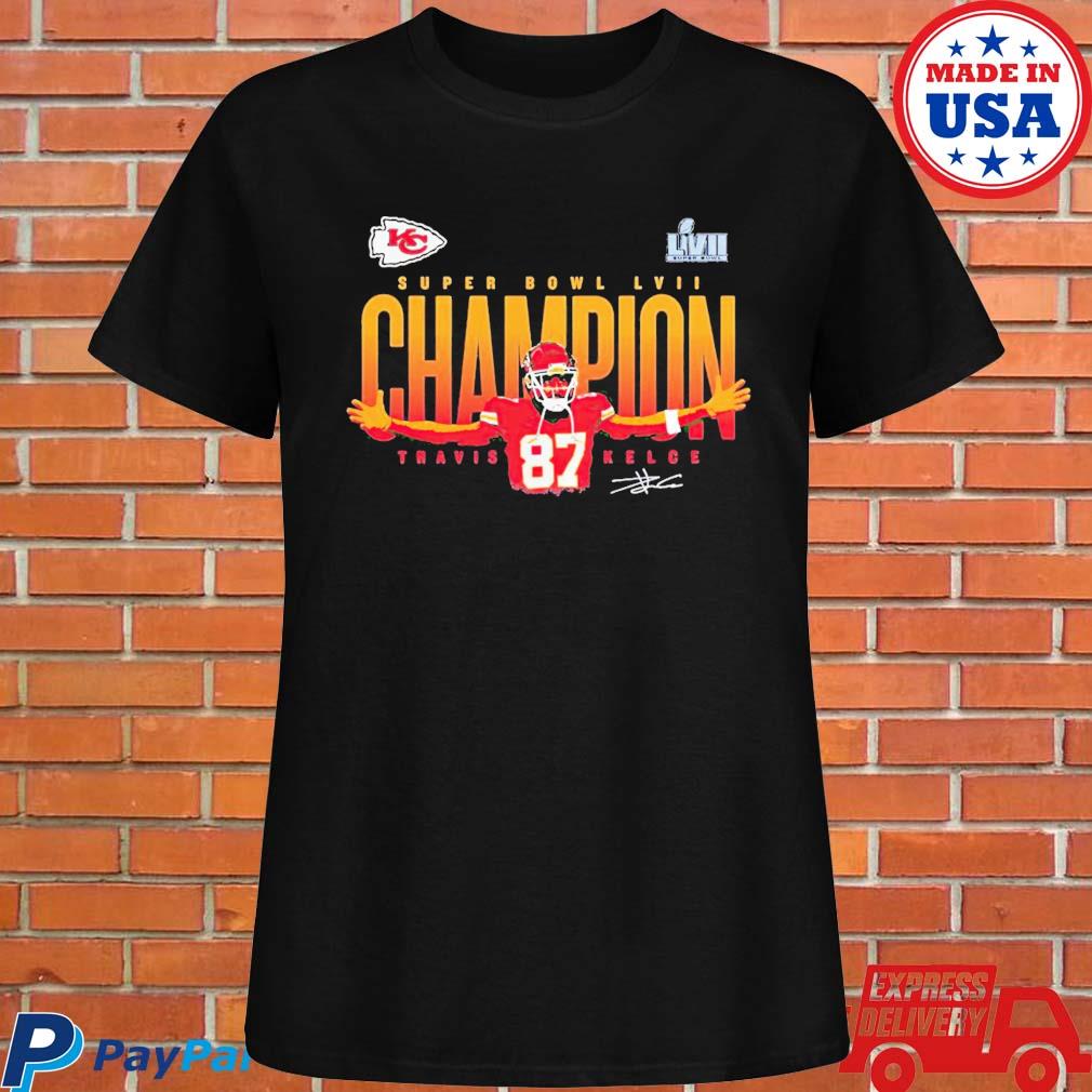 Kansas City Chiefs Fanatics Branded Super Bowl Champions Travis