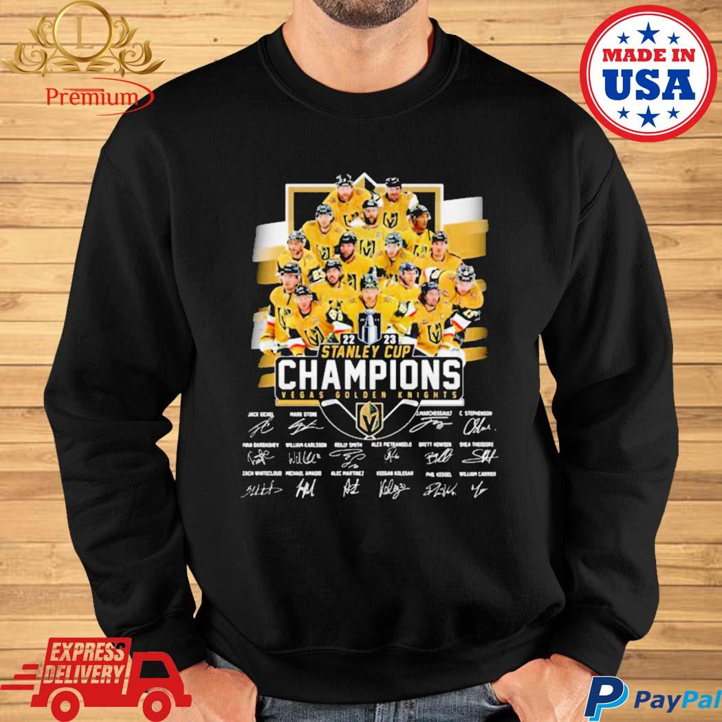 Official Vegas Golden Knights Stanley Cup Champions 2023 T-shirt