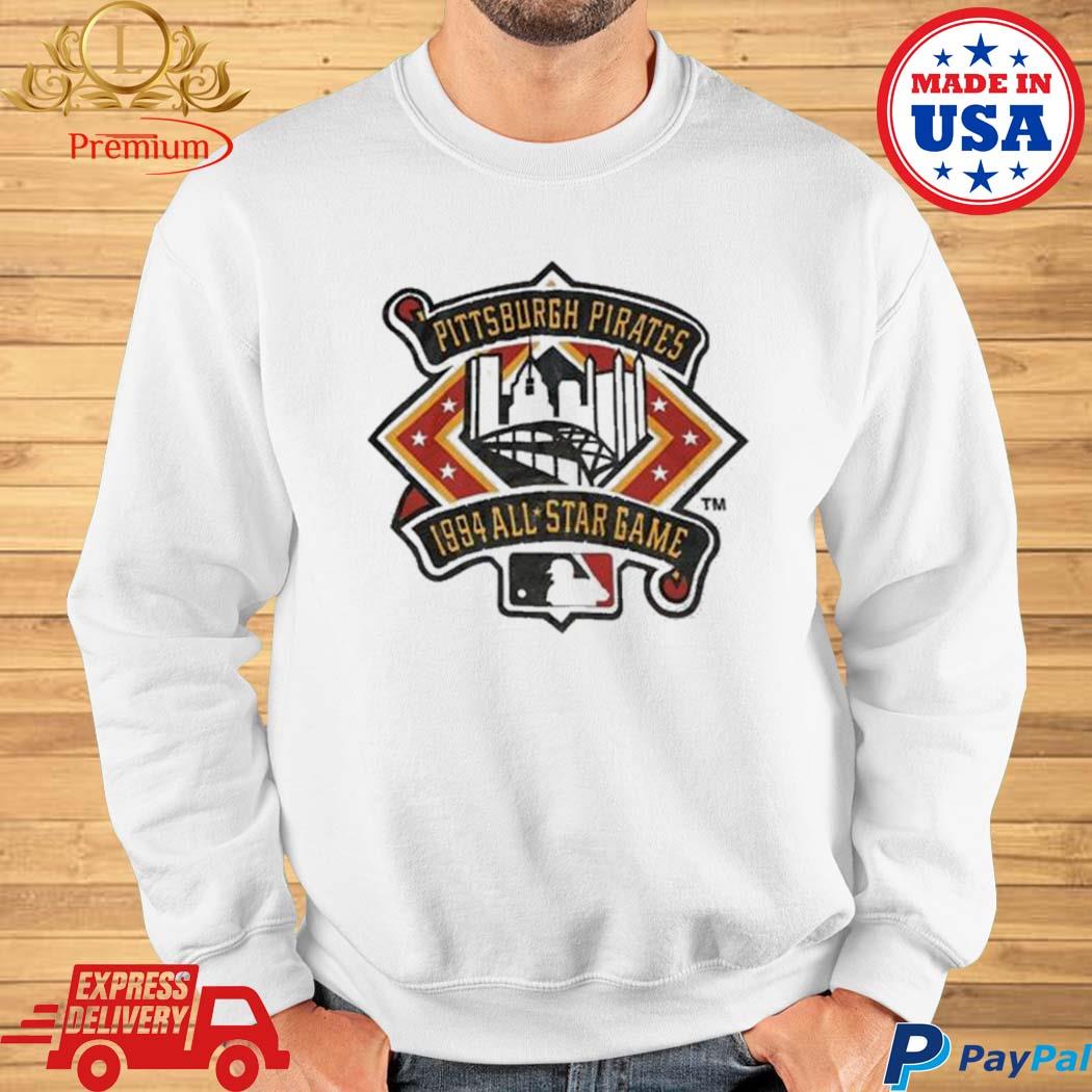 Official Vintage 90s 1994 mlb all star game Pittsburgh pirates baseball T- shirt, hoodie, tank top, sweater and long sleeve t-shirt