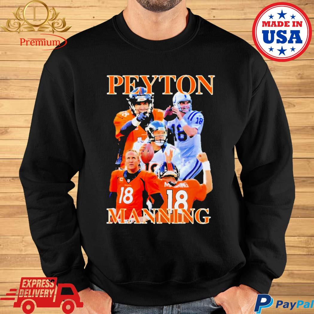 Peyton Manning Denver Broncos T-shirt, Peyton Manning T-shirt in 2023