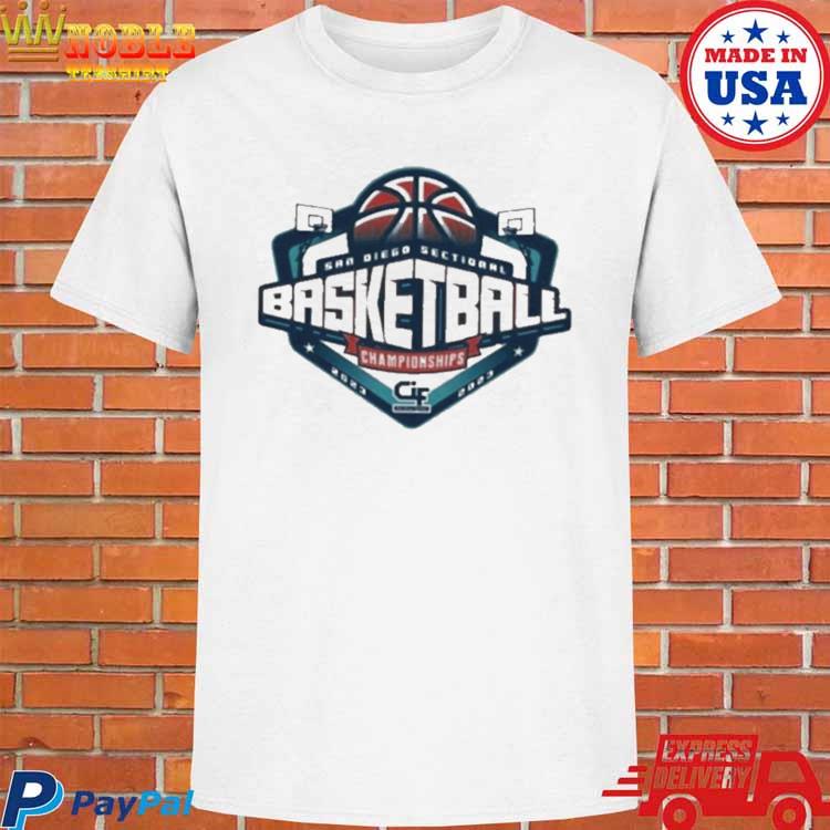 2023 CIF-SDS Championship Basketball T-Shirt