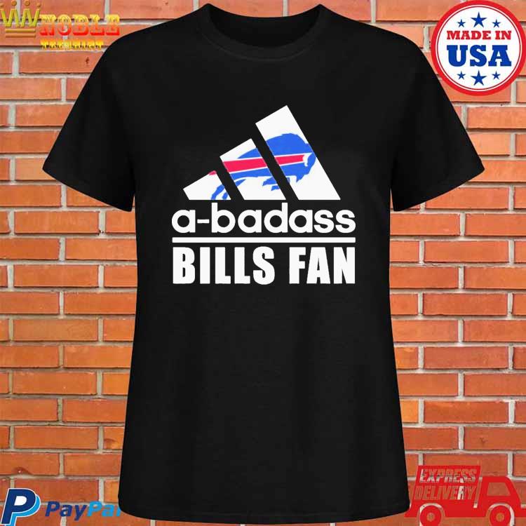 Buffalo Bills NFL Football A Badass Adidas Adoring Fan Sports T