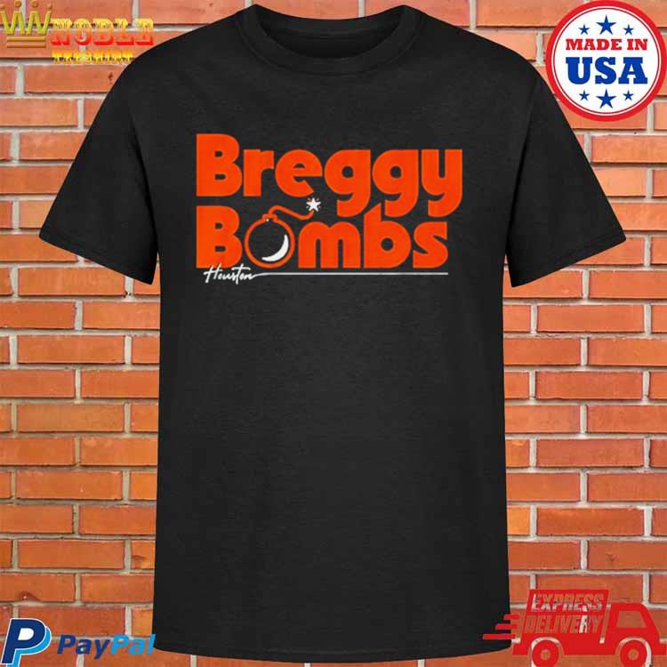 Alex Bregman Breggy Bombs Houston Astros T-shirt,Sweater, Hoodie