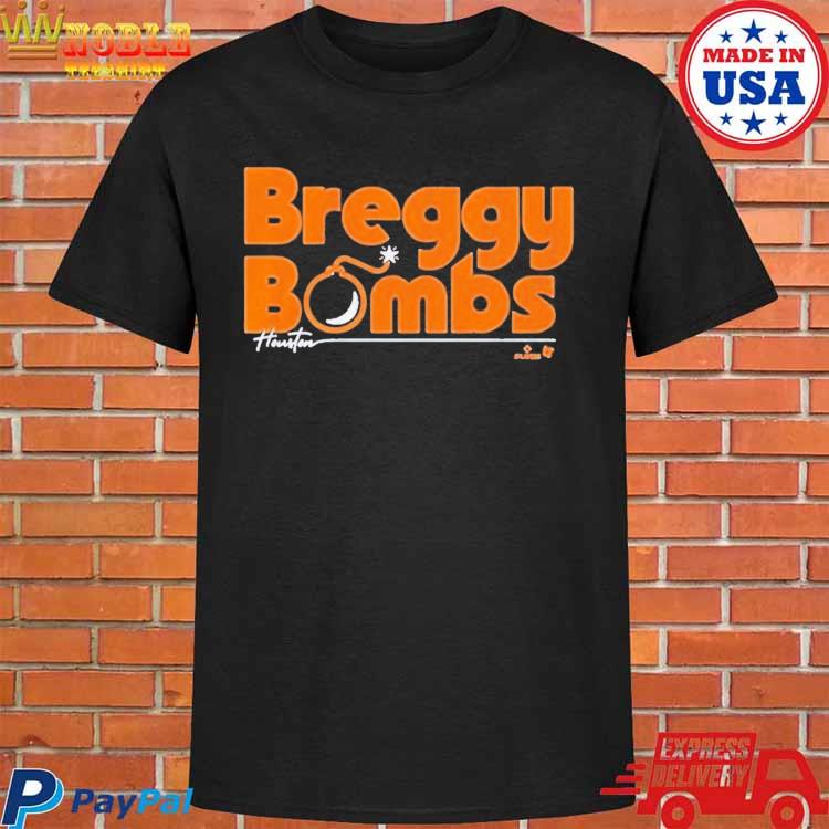 Official Alex bregman breggy bombs T-shirt, hoodie, tank top, sweater and  long sleeve t-shirt