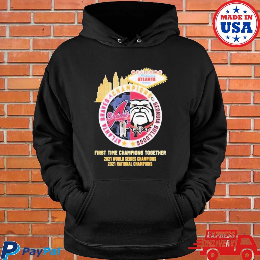 Georgia Bulldogs Atlanta Braves 2021 Champs shirt, hoodie, sweater