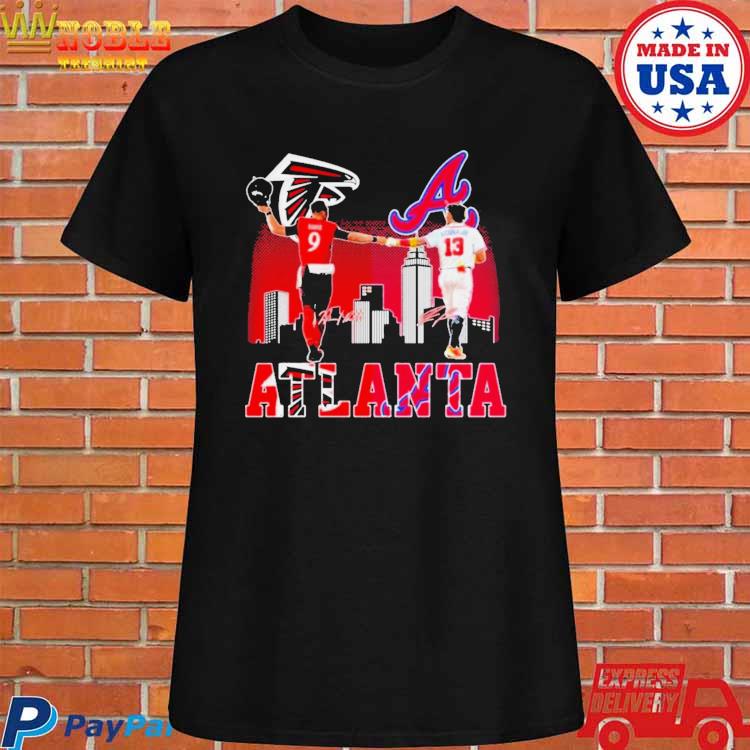 Atlanta Falcons Ridder And Braves Acuna Jr City Champions Shirt