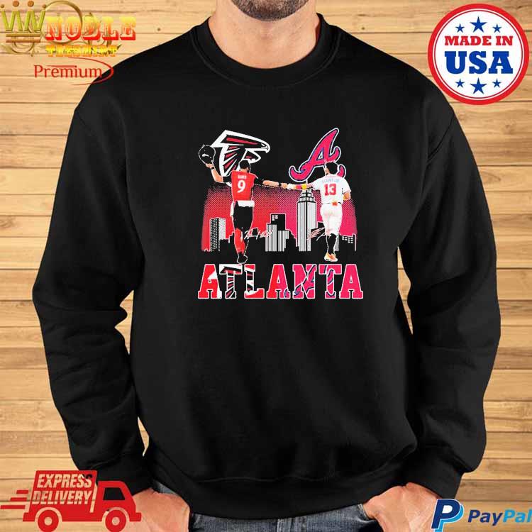 Atlanta Falcons Ridder And Braves Acuna Jr City Champions shirt