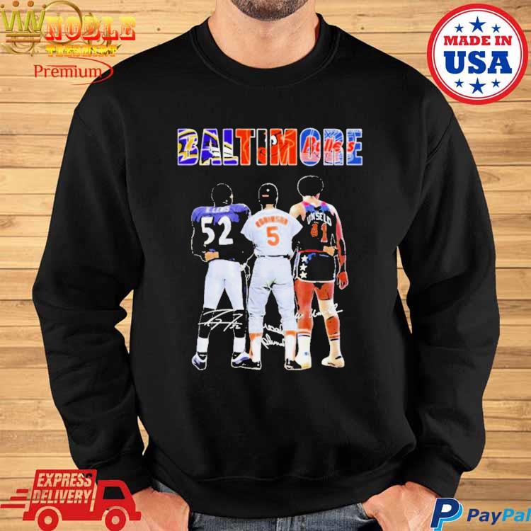 Official baltimore Ravens Lewis Orioles Robinson Bullets Unselo T Shirt,  hoodie, sweater, long sleeve and tank top