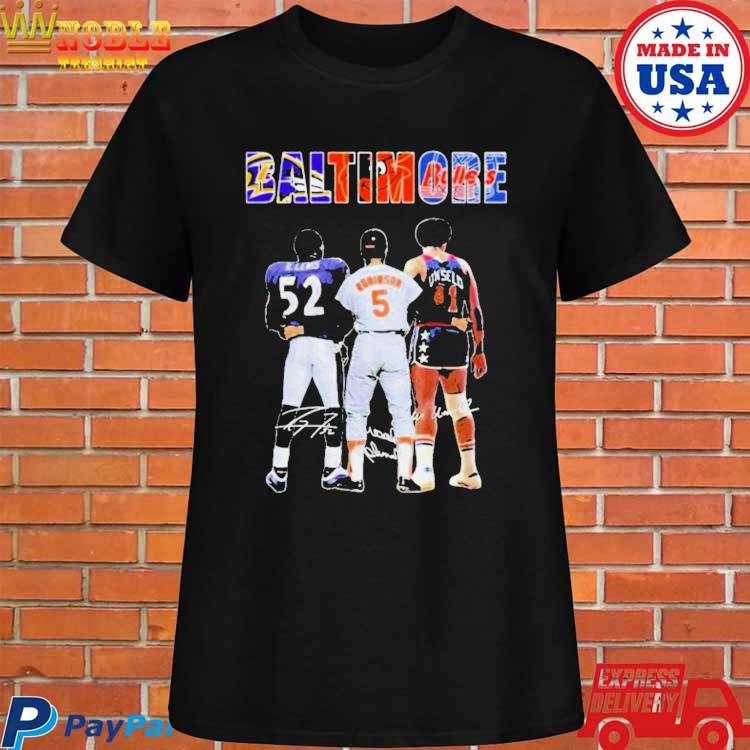 Official baltimore Ravens Lewis Orioles Robinson Bullets Unselo T Shirt,  hoodie, sweater, long sleeve and tank top