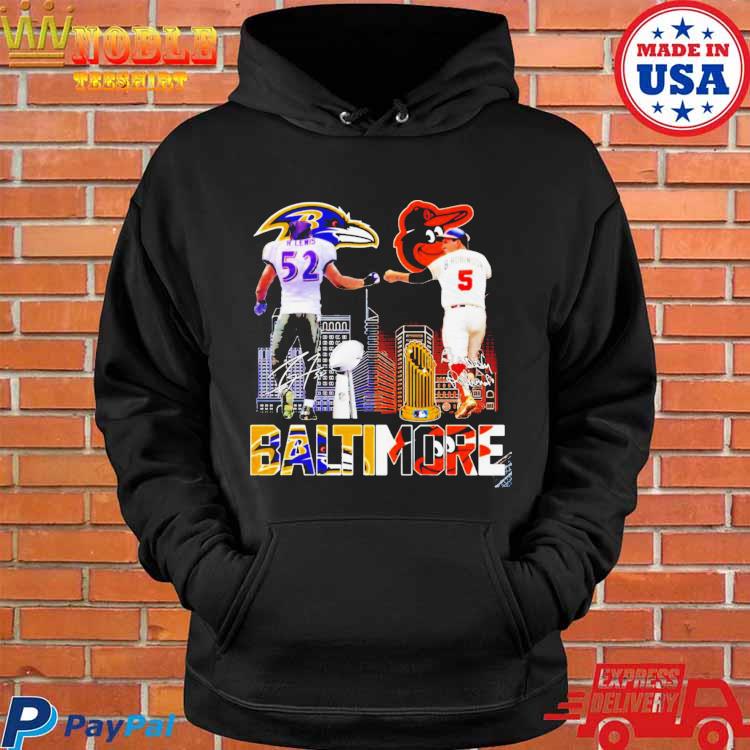Official Baltimore ravens orioles lewis and robinson city