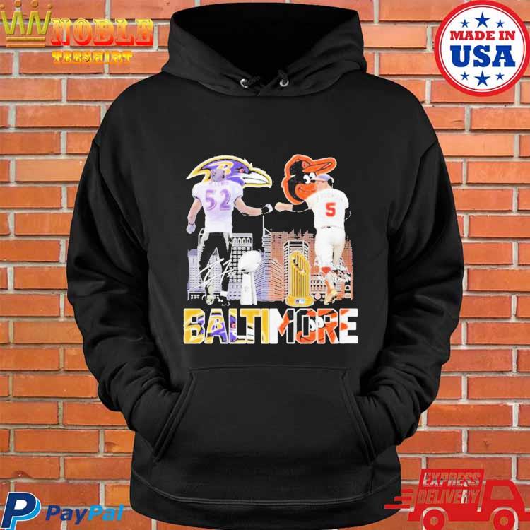 Official Baltimore ravens orioles lewis and robinson city