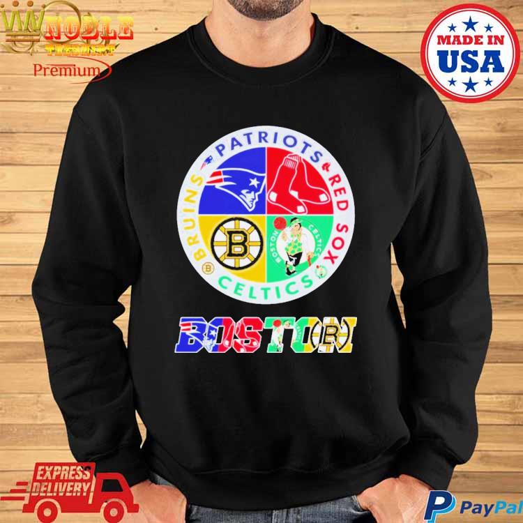 Boston red sox and Bruins and celtics and Patriots logo t-shirt, hoodie,  longsleeve, sweater