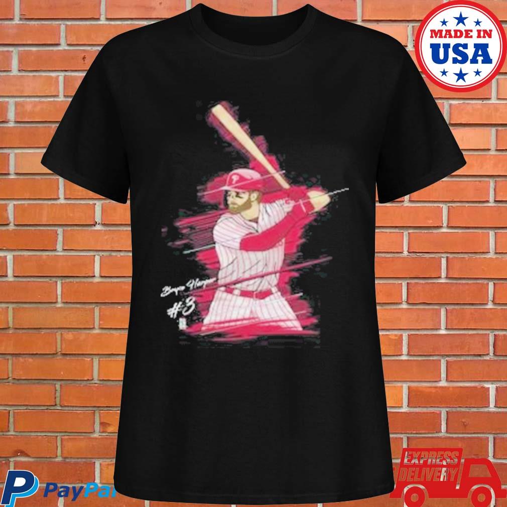 Official Bryce harper philadelphia majestic youth player graphic T-shirt,  hoodie, tank top, sweater and long sleeve t-shirt