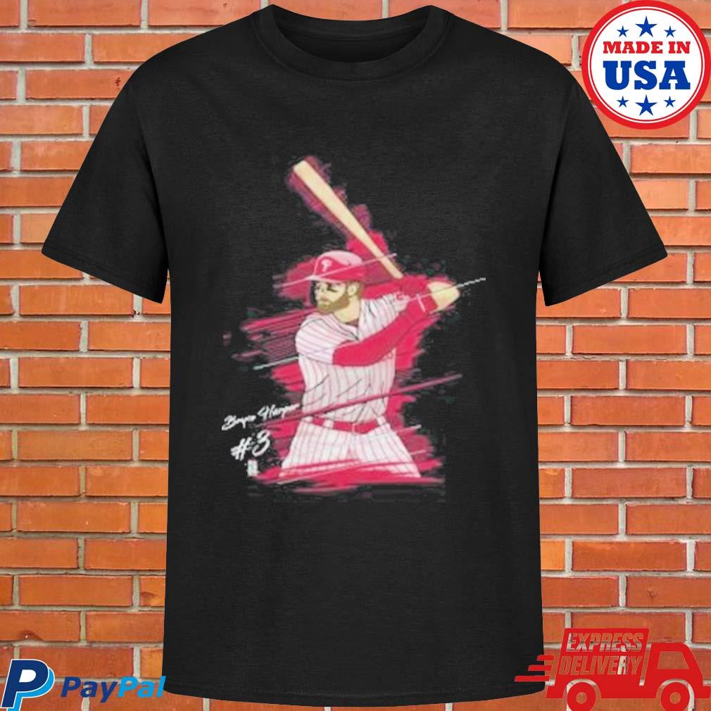 Official Bryce harper philadelphia majestic youth player graphic T-shirt,  hoodie, tank top, sweater and long sleeve t-shirt