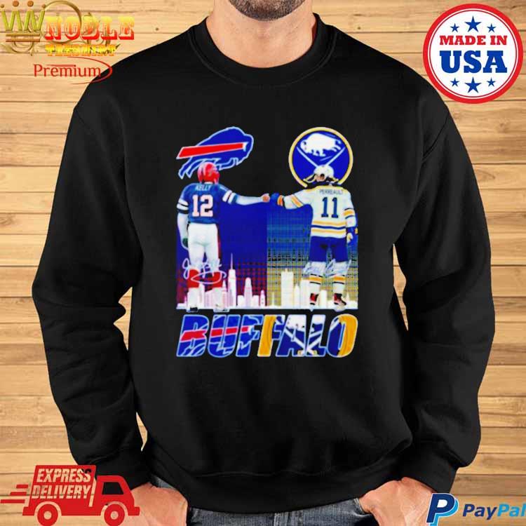 Official Buffalo Bills kelly and sabres perreault city champion 2023  T-shirt, hoodie, tank top, sweater and long sleeve t-shirt