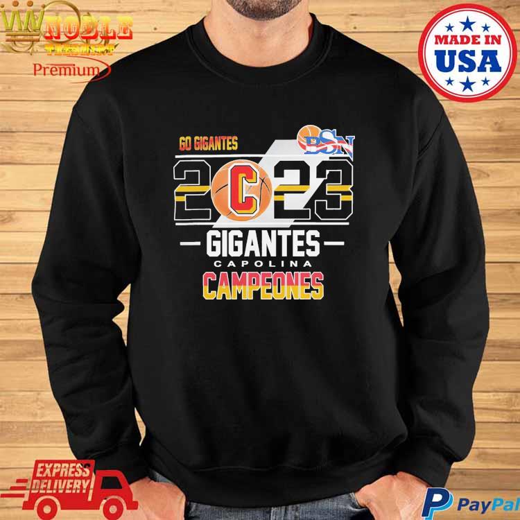 Official Campeones gigantes de carolina bsn 2023 T-shirt, hoodie