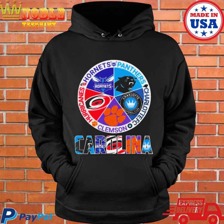 Carolina Panthers x Hurricanes And Hornets Logo Shirt, hoodie