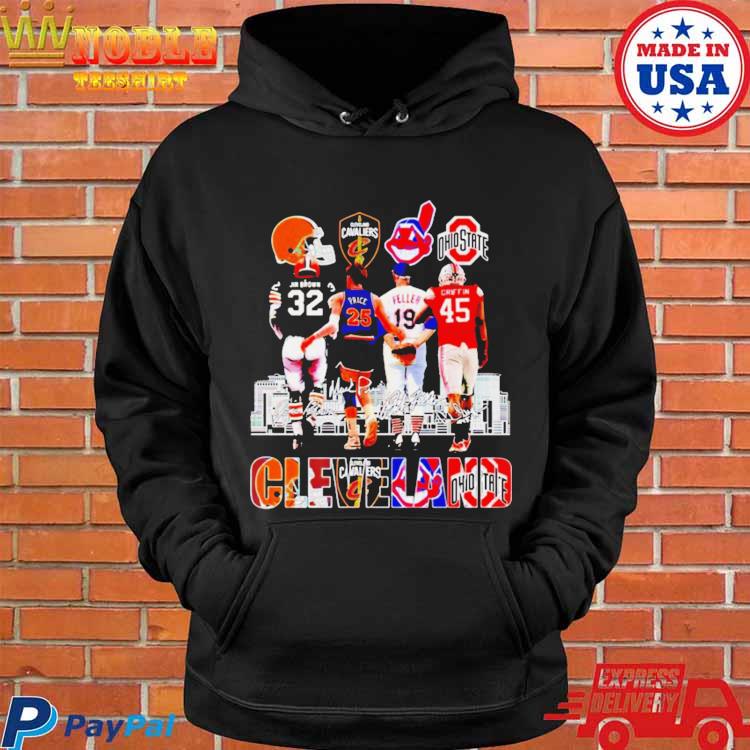 Jim brown 32 Cleveland Browns the greatest of all time signature shirt,  hoodie, sweater, long sleeve and tank top