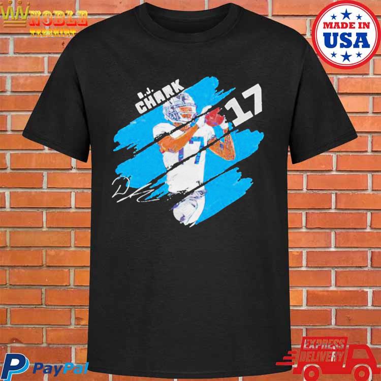 Official D.j. chark carolina stripes signature T-shirt, hoodie, tank top,  sweater and long sleeve t-shirt