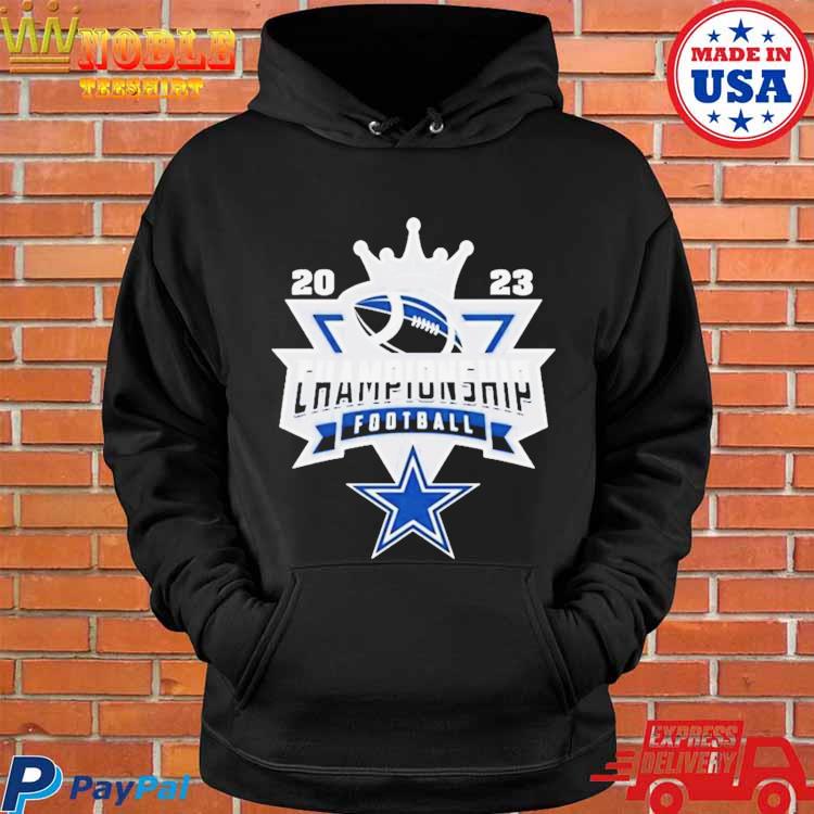 Official Dallas Cowboys Football NFL 2023 championship crown logo T-shirt,  hoodie, tank top, sweater and long sleeve t-shirt