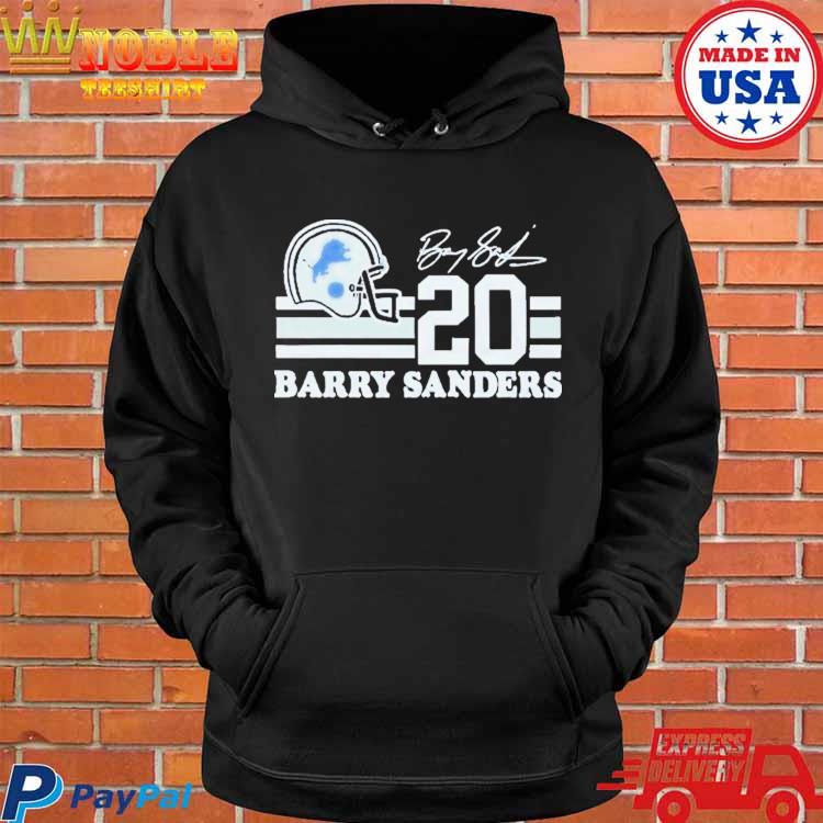 Official Detroit lions barry sanders 20 T-shirt, hoodie, tank top, sweater  and long sleeve t-shirt