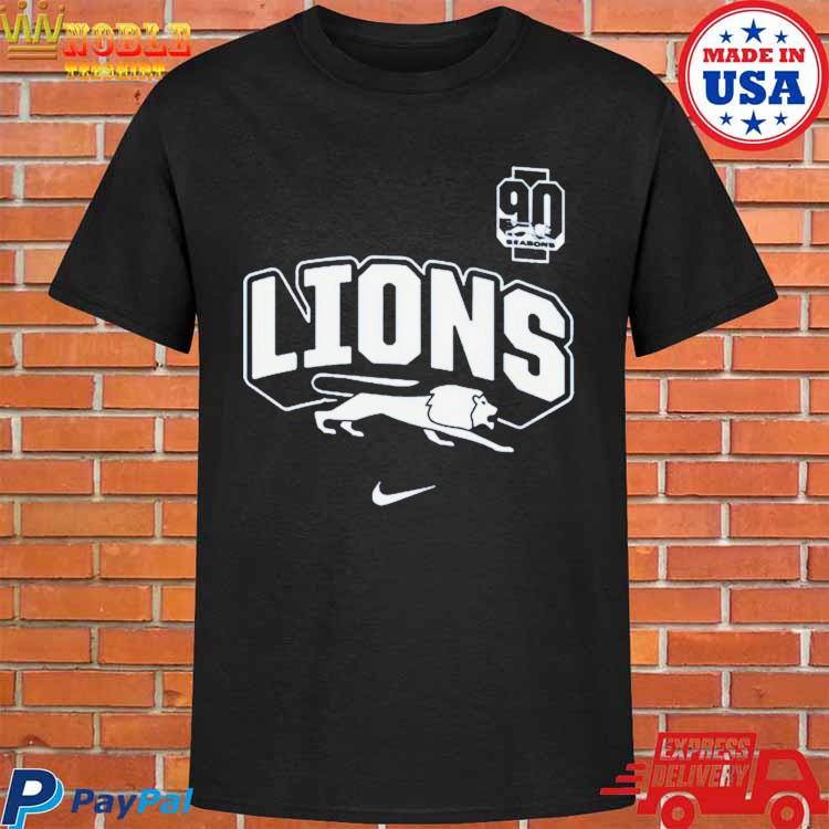 Official Detroit lions nike youth 90th season T-shirt, hoodie, tank top,  sweater and long sleeve t-shirt