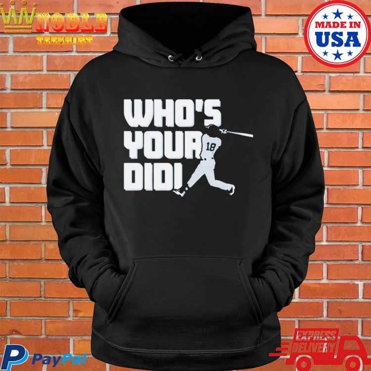  Officially Licensed Didi Gregorius - Who's Your Didi? T-Shirt :  Sports & Outdoors