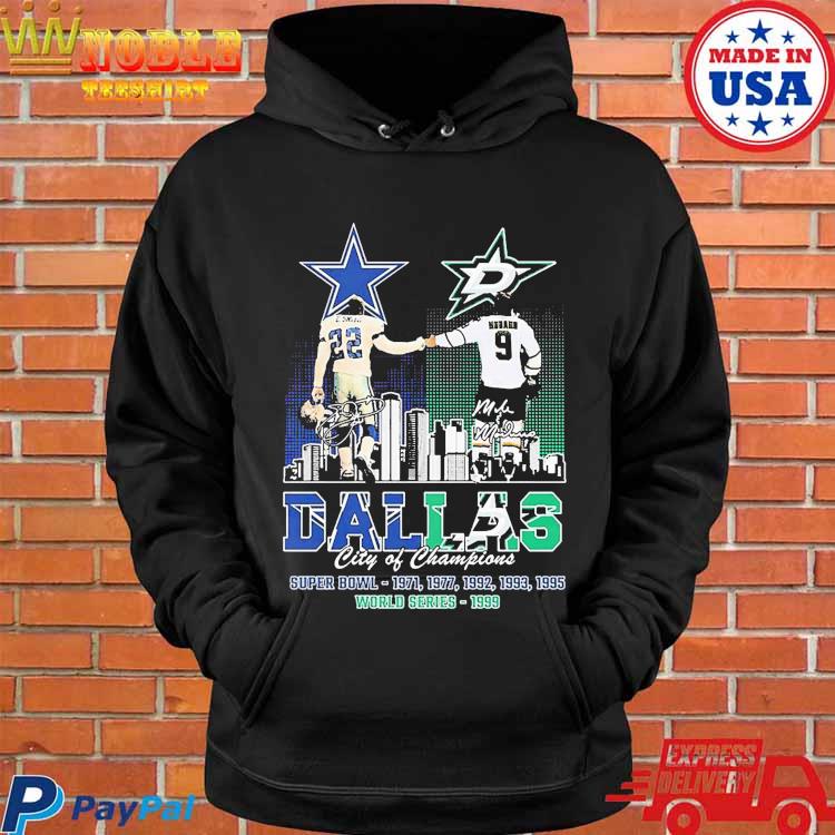 Official Emmitt smith and mike modano Dallas city of champions T-shirt,  hoodie, tank top, sweater and long sleeve t-shirt