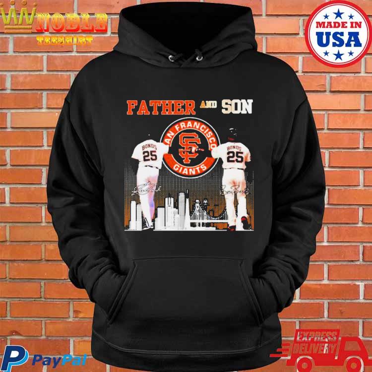 Father And Son San Francisco Giants Bonds Signatures shirt, hoodie,  sweater, long sleeve and tank top