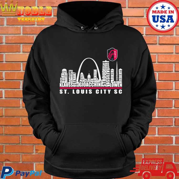 St Louis City SC skyline 2023 shirt, hoodie, longsleeve, sweatshirt, v-neck  tee