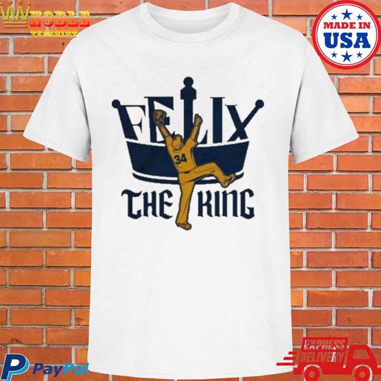 Felix Hernández Seattle Mariners Flix The King Shirt - Bring Your Ideas,  Thoughts And Imaginations Into Reality Today