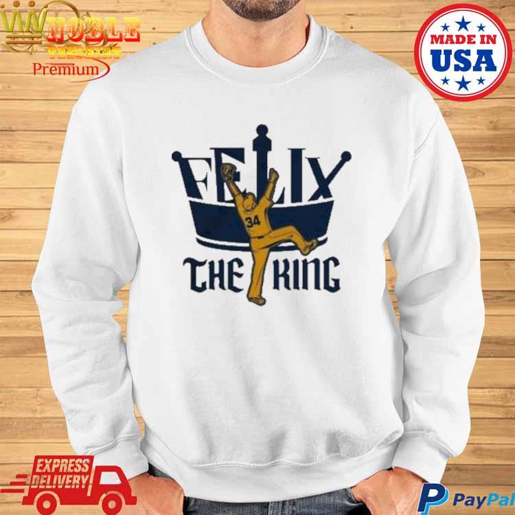 Felix Hernández Seattle Mariners Flix The King T-shirt,Sweater, Hoodie, And  Long Sleeved, Ladies, Tank Top