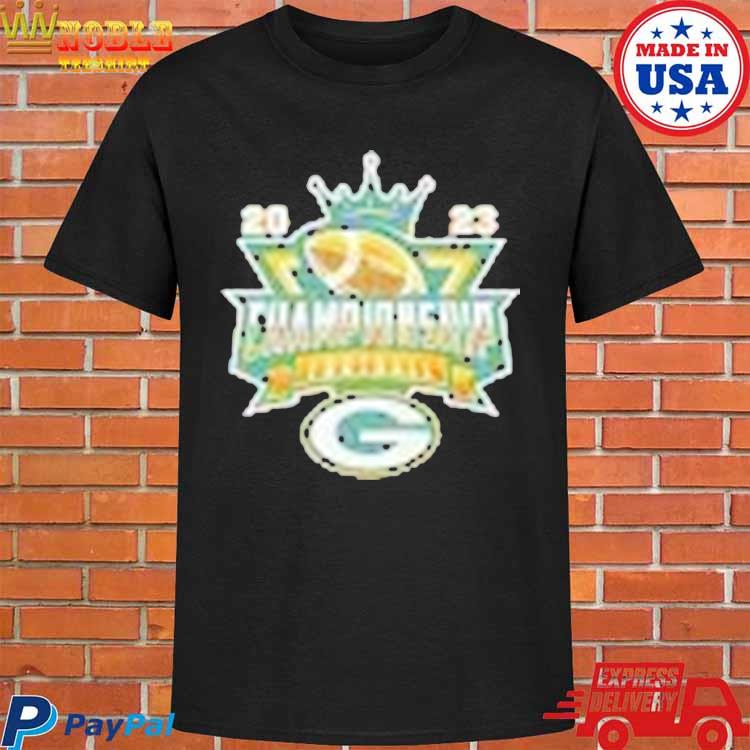 Green Bay Packers Football Nfl 2023 Championship Crown Logo shirt