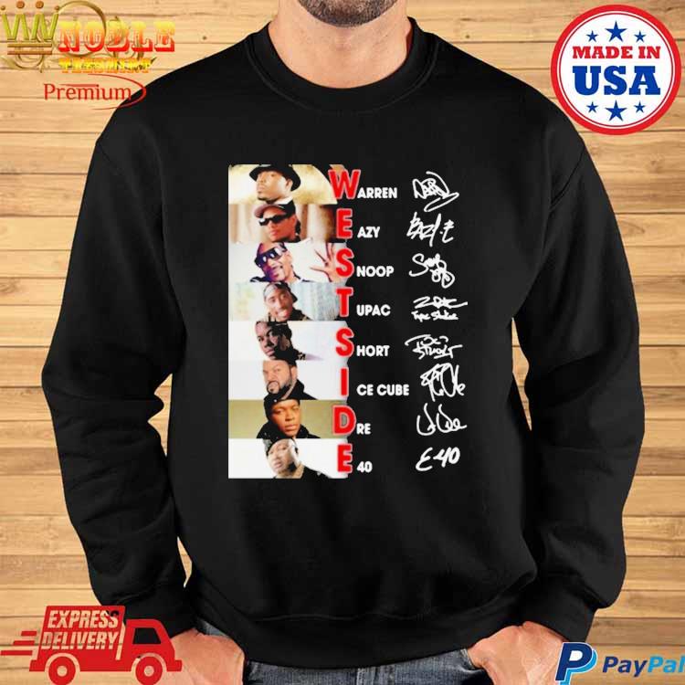 Official Hip hop halftime show westside T-shirt, hoodie, tank top, sweater  and long sleeve t-shirt