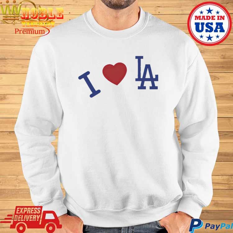 Los Angeles LA Dodgers Heart Logo Baseball Shirt, hoodie, sweater