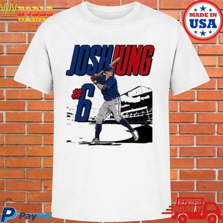 Nike Texas Rangers Josh Jung #6 Name & Number T-Shirt