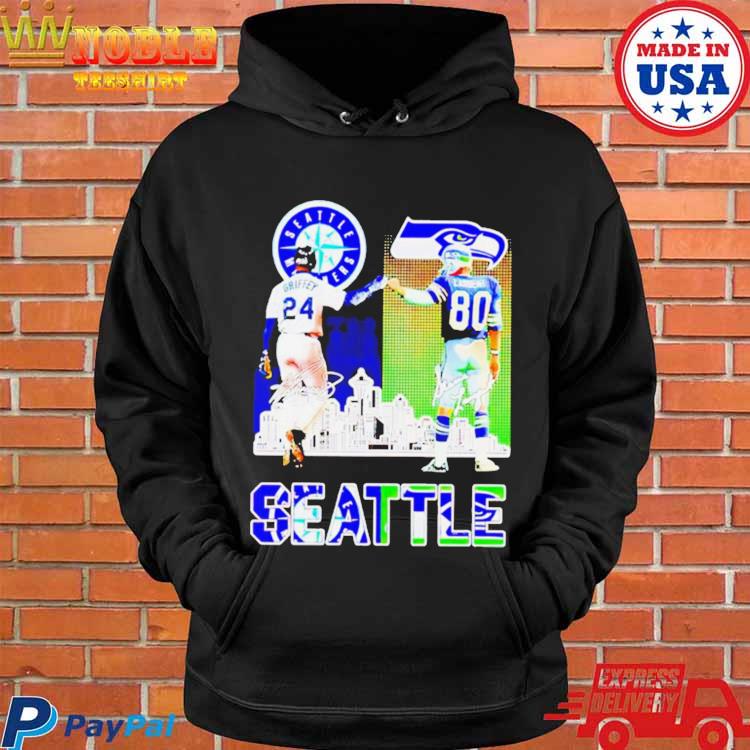 Official ken Griffey Jr. and Steve Largent Seattle city signatures shirt,  hoodie, sweater, long sleeve and tank top