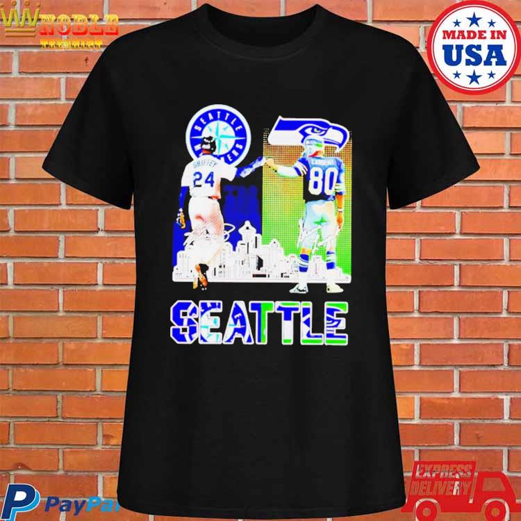 Official ken Griffey Jr. and Steve Largent Seattle city signatures shirt,  hoodie, sweater, long sleeve and tank top