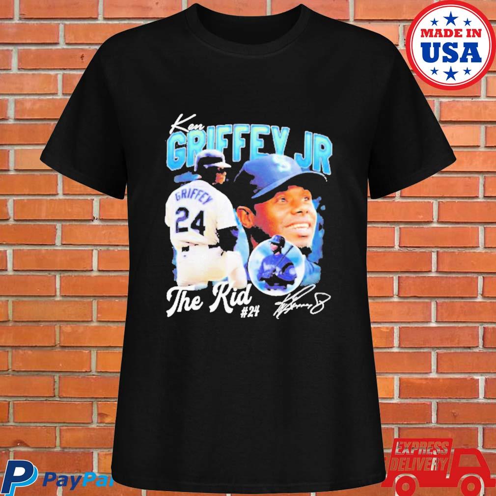 Ken Griffey Jr The Kid Basketball Legend Signature Vintage T-shirt