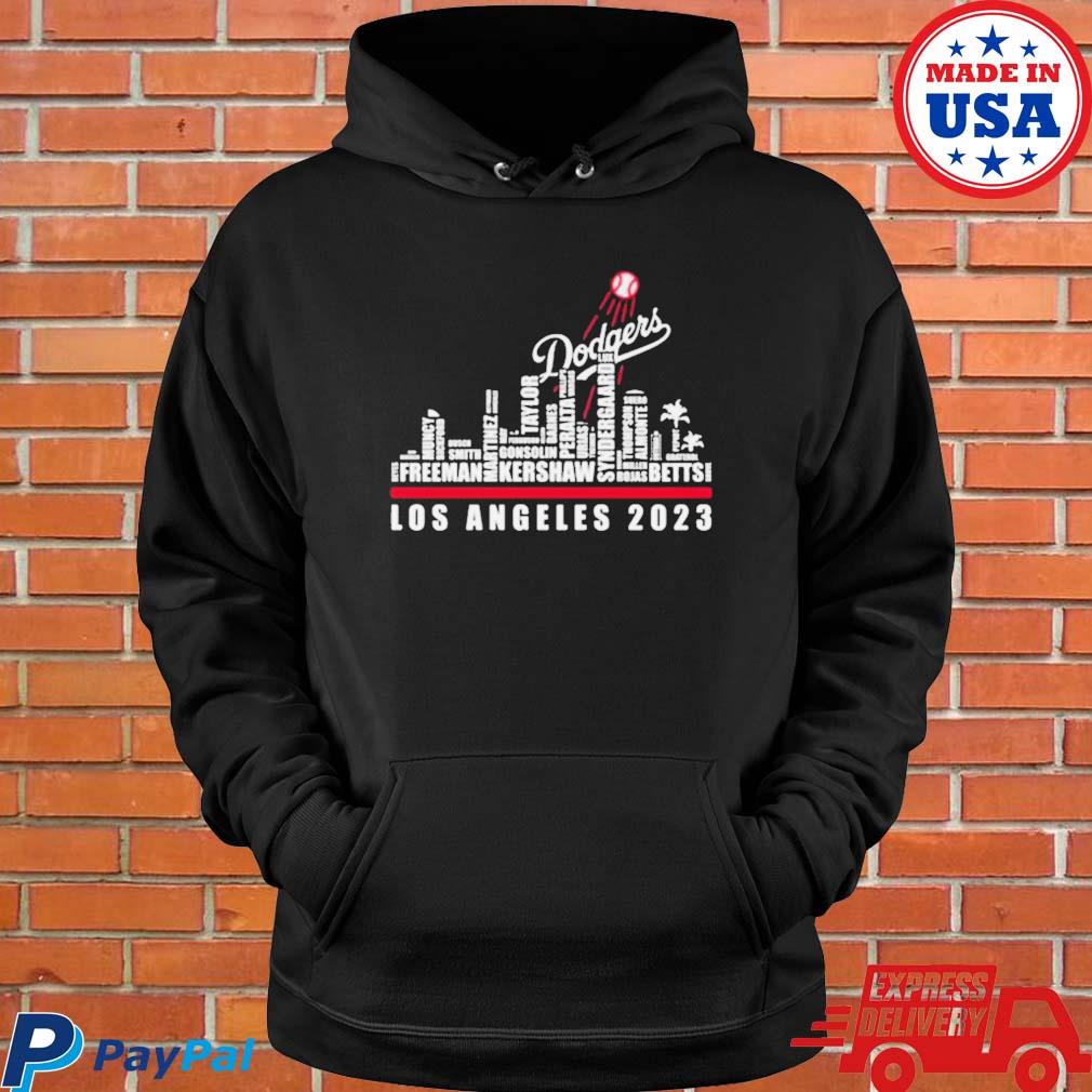 Los Angeles Dodgers by name players 2023 shirt, hoodie, sweater, long  sleeve and tank top