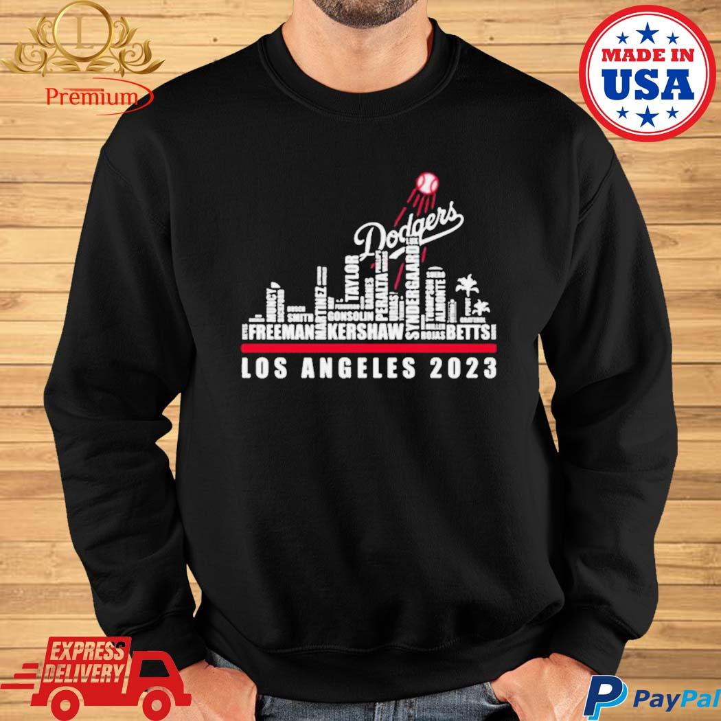 Los Angeles Dodgers Players Los Angeles 2023 City Shirt - Limotees