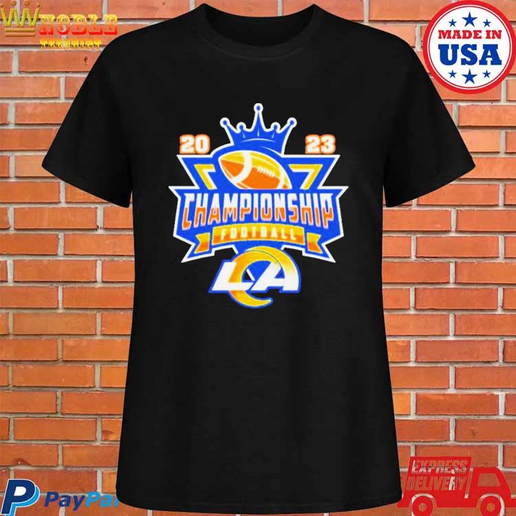 Los Angeles Rams Football Nfl 2023 Championship Crown Logo T-shirt,Sweater,  Hoodie, And Long Sleeved, Ladies, Tank Top