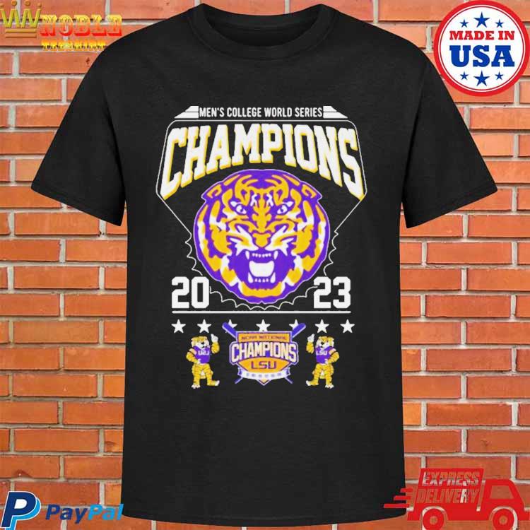 LSU Tigers Baseball 2023 Men College World Series Champions