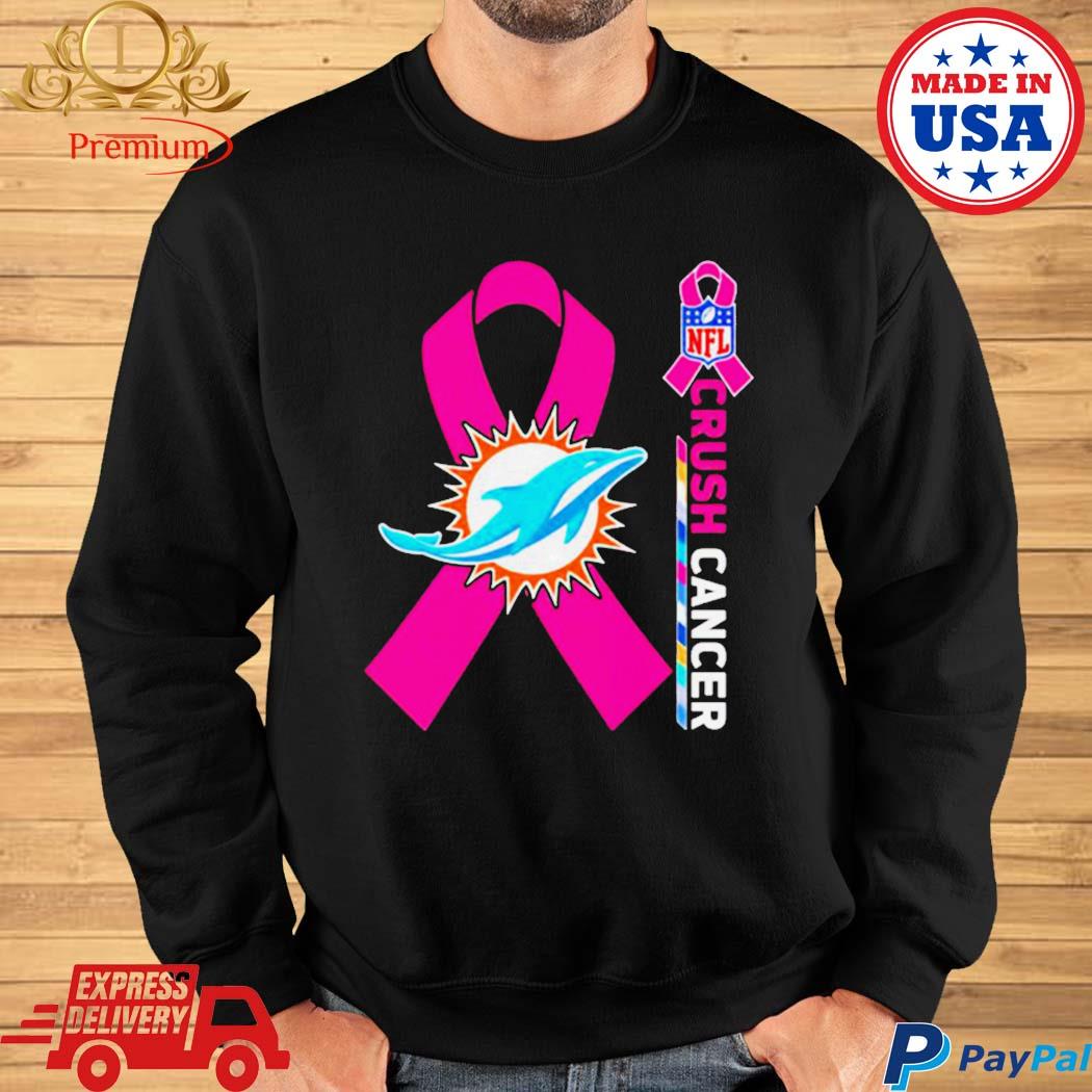 Official miami Dolphins I Wear Pink For Breast Cancer Awareness Shirt,  hoodie, sweater, long sleeve and tank top