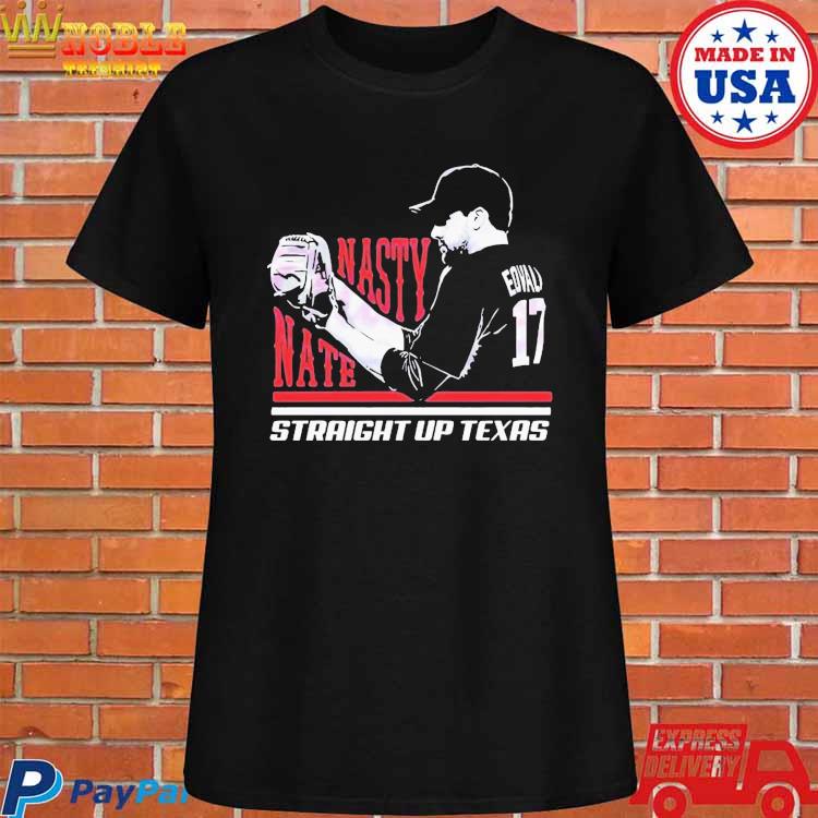 Nathan Eovaldi Nasty Nate Svg Straight Up Texas Shirt