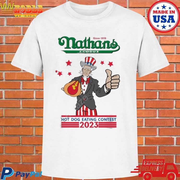 Nathan's Hot Dog 2022 T-Shirt, Custom prints store