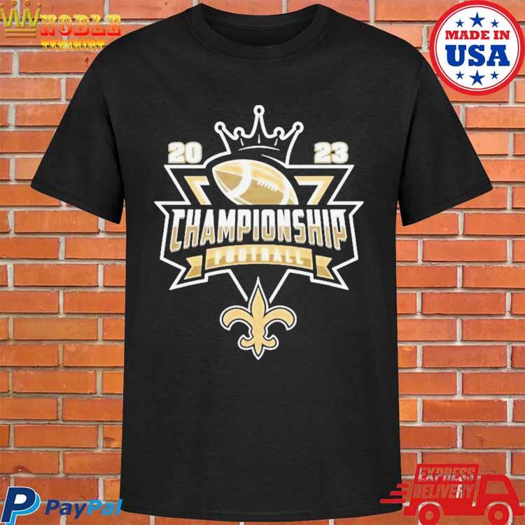 Official New orleans saints Football NFL 2023 championship crown logo  T-shirt, hoodie, sweater, long sleeve and tank top