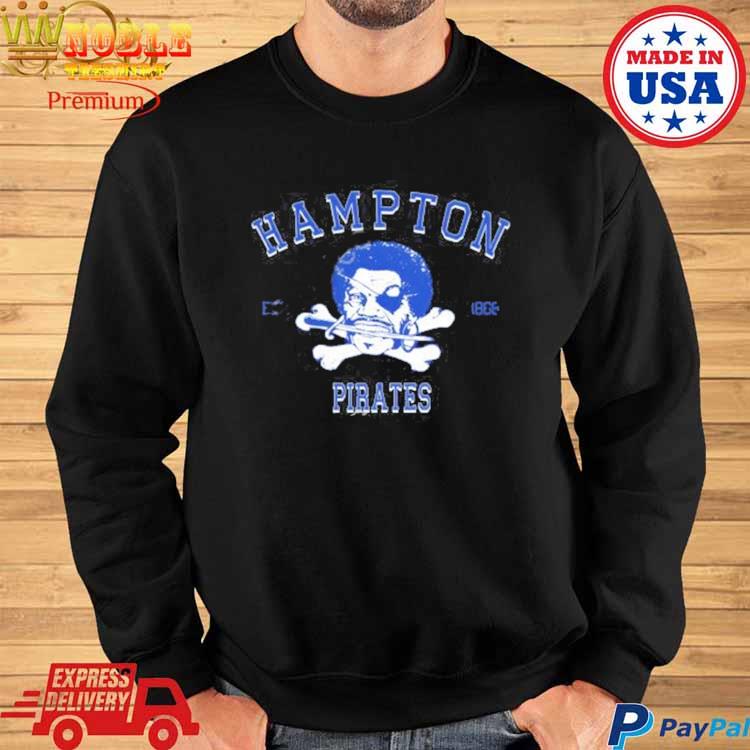 Youth Royal Hampton Pirates Logo Comfort Colors T-Shirt